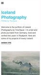 Mobile Screenshot of iceland-photography.com