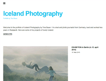 Tablet Screenshot of iceland-photography.com